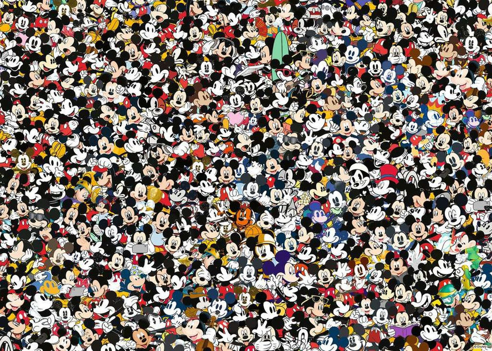 Rompecabezas Challenge Mickey 1000 Piezas Ravensburger