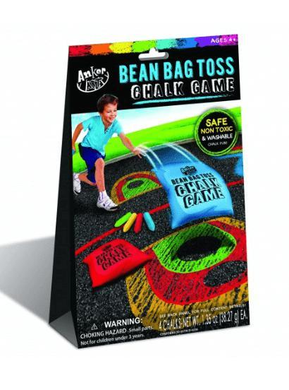 Bean Bag Toss Chalk Game