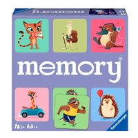 Juego de Mesa Animalitos Salvajes Cartas en Pares Ravensburger - 1