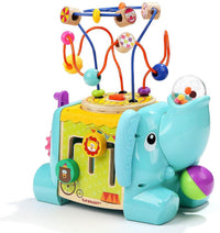 Cubo De Actividades Elefante 5 en 1 , Multicolor, Motricidad - 5