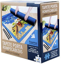 Tapete Porta Rompecabezas Hasta 1500 Piezas Enrolla Y Guarda - 3