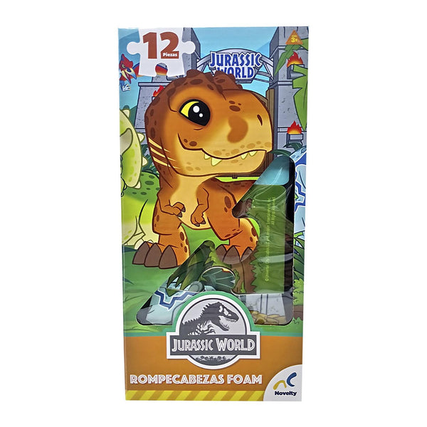 Rompecabezas De Fomi Jurasic Dinosaurios 12 Piezas Grandes