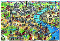 Mapa De Londres Rompecabezas De 500 Piezas Educa - 1