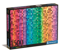 Rompecabezas Colorboom Pixel 1500 piezas Clementoni - 1