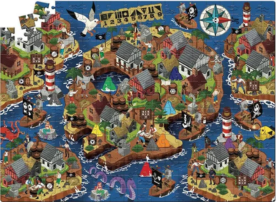 Rompecabezas 300 Mixtery Puzzle Tesoro De Los Piratas 300 Piezas