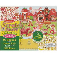 Scratch & Sniff Sticker Pad - Fruitville - 1