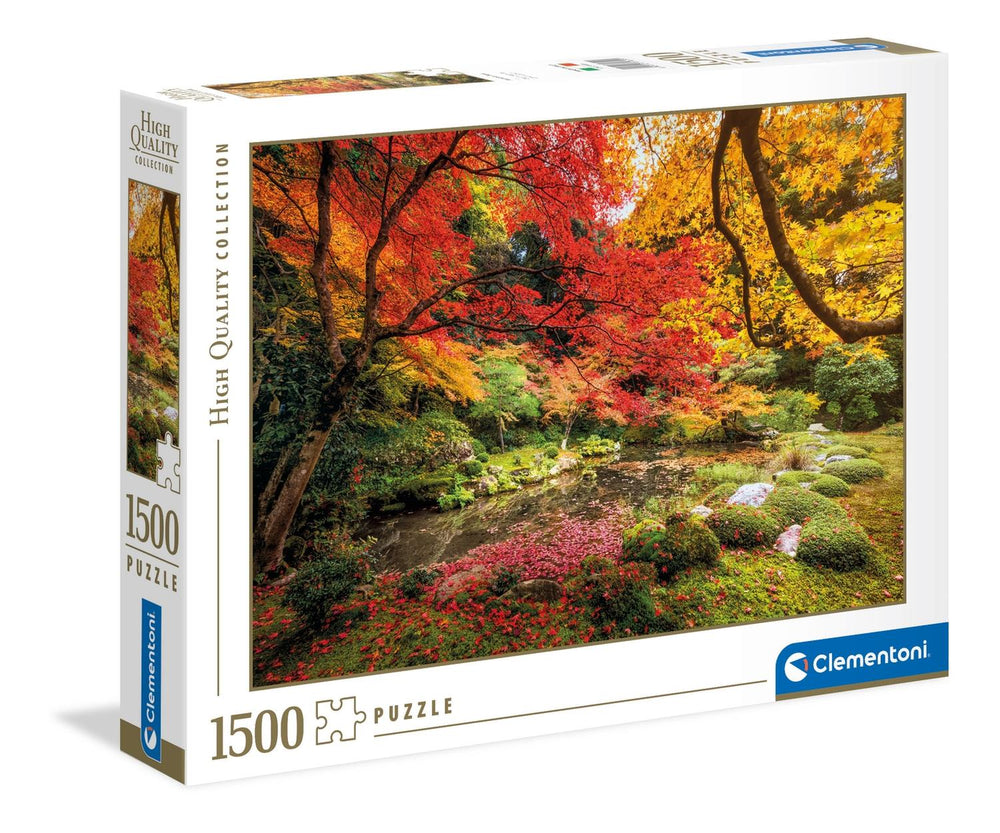 Rompecabezas Parque En Otoño 1500 Piezas Clementoni
