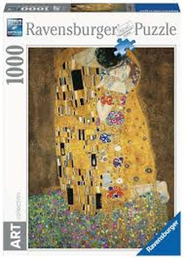 Rompecabezas Klimt: El Beso 1000 Piezas Ravensburger