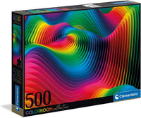 Rompecabezas Colorboom Waves 500 Piezas Clementoni - 1