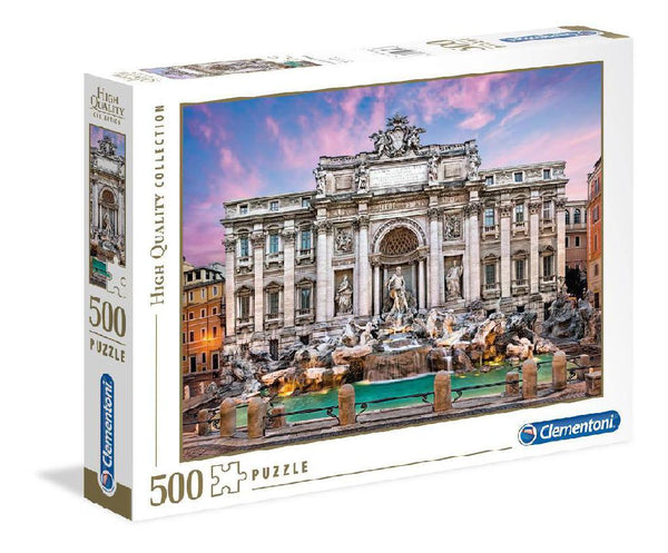 Rompecabezas Fuente De Trevi 500 Piezas Clementoni