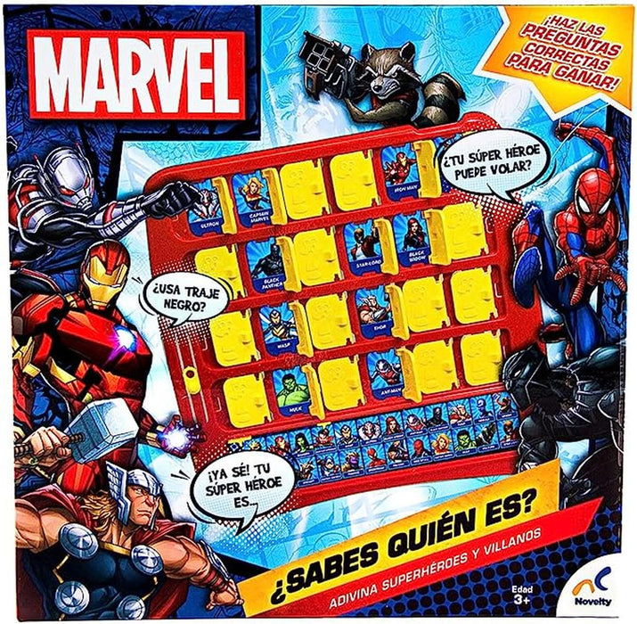 SABES QUIEN ES? MARVEL JUEGO DE VIAJE