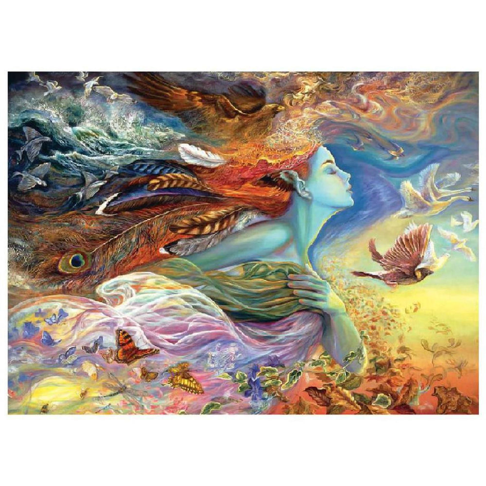 Rompecabezas Josephine Wall: Espíritu De Vuelo 1000 Piezas