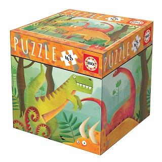 Infantil Dinosaurios Rompecabezas De 48 Piezas Educa