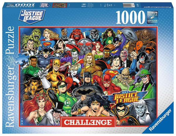 ROMPECABEZAS DC COMICS 1000 PIEZAS RAVENSBURGER