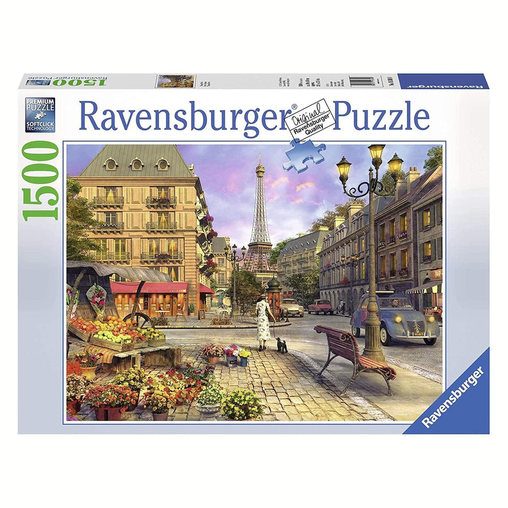 Rompecabezas Paris Vintage 1500 Piezas Ravensburger