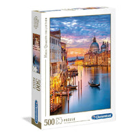Rompecabezas Venecia Iluminada 500 Piezas Clementoni - 1
