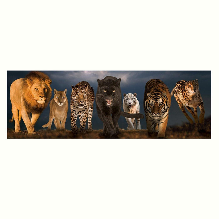 Rompecabezas Panorámico Big Cats 1000 Piezas EuroGraphics