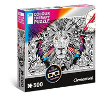 Rompecabezas Terapia De Color Leon 500 Piezas Clementoni - 1