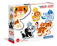 Rompecabezas 2-3-4-5 Animales Salvajes Mi Primer Puzzle Clementoni - 1