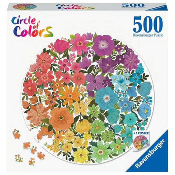 ROMPECABEZAS FLORES 500 PIEZAS RAVENSBURGER