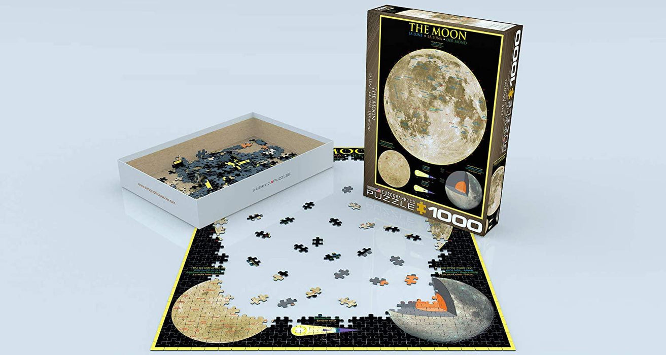 Rompecabezas La Luna The Moon 1000 Piezas Eurographics