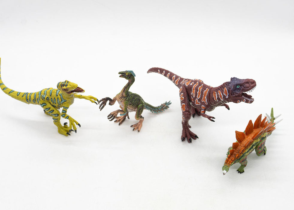 Dinosaurios de Juguete con Movimiento para Niños Kit con 4 piezas