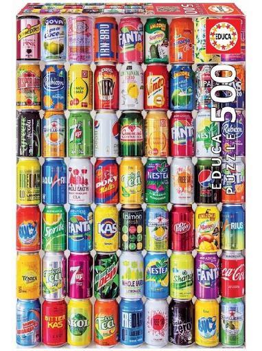 Latas De Soda Rompecabezas De 500 Piezas Educa