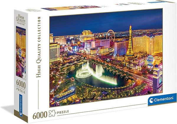 Rompecabezas Las Vegas 6000 Piezas Clementoni