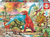 Rompecabezas Dinosaurios 100 Piezas- Educa - 1