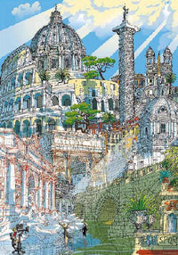 Roma City Puzzle Rompecabezas De 200 Piezas Educa - 2