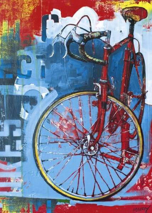 Bike Art: Red Limited