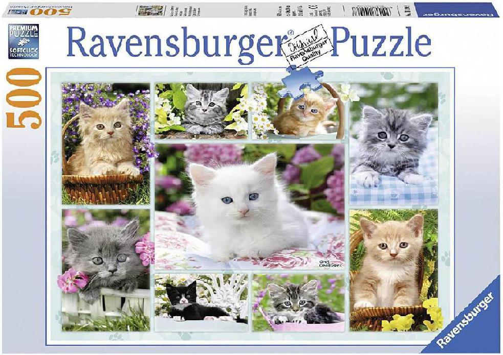 Rompecabezas Gatos Y Mas Gatos 500 Piezas Ravensburger
