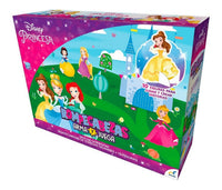 Rompecabezas Arma Y Juega 12 Piezas con Figuras de Princesas Disney - 1