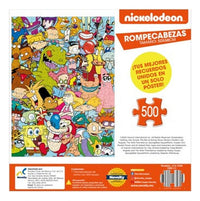 Rompecabezas Coleccionable Nick Superfans 500 Piezas - 4
