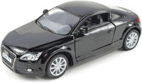 Audi TT Coupe 2008 1:32 Scale Black/Blue/Red/Silver Kinsmart - 2