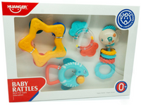 Kit de 4 piezas de Sonaja para Bebé con mordedera - 1