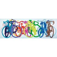 Rompecabezas Bike Art Bicicletas De Color 1000 Piezas - 2