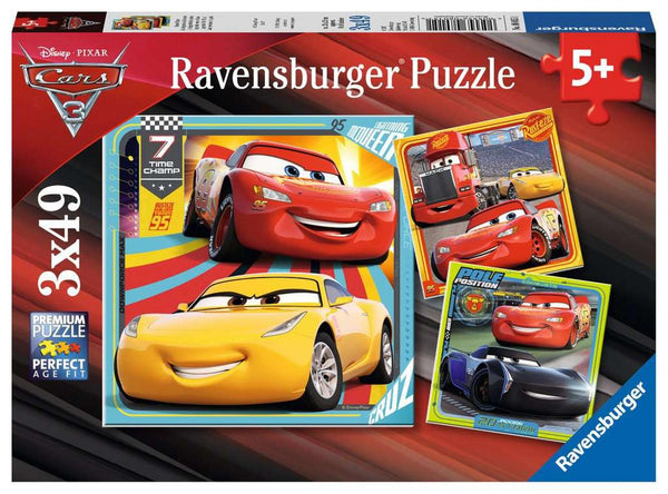Rompecabezas Leyendas Car 3x49 Piezas Ravensburger