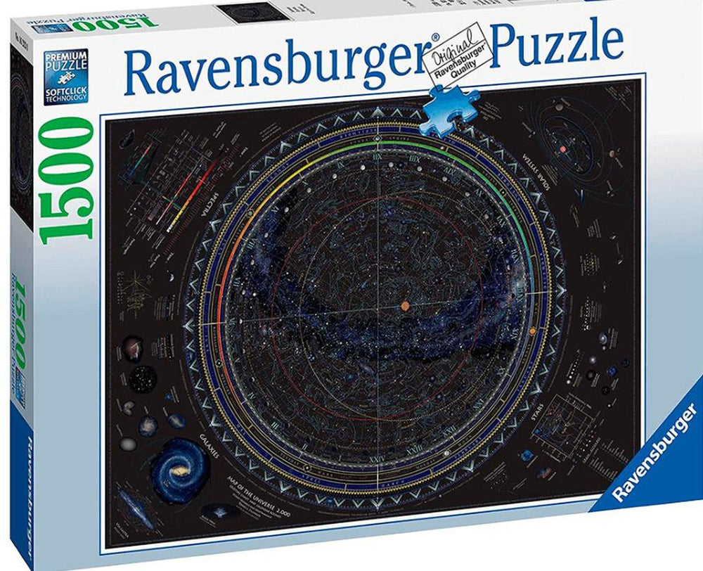 Mapa Del Universo Rompecabezas de 1500 Piezas Ravensburger