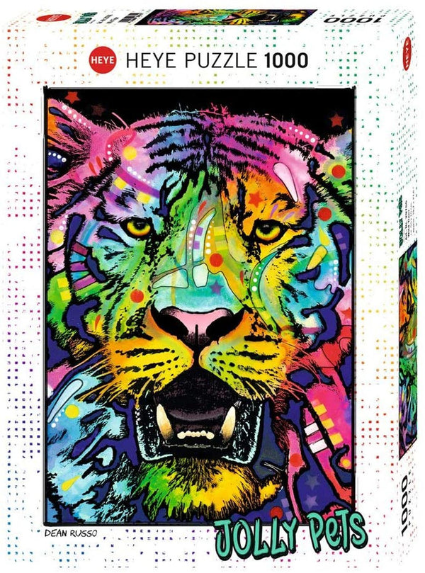 Rompecabezas Jolly Pets: Tigre 1000 Piezas Heye