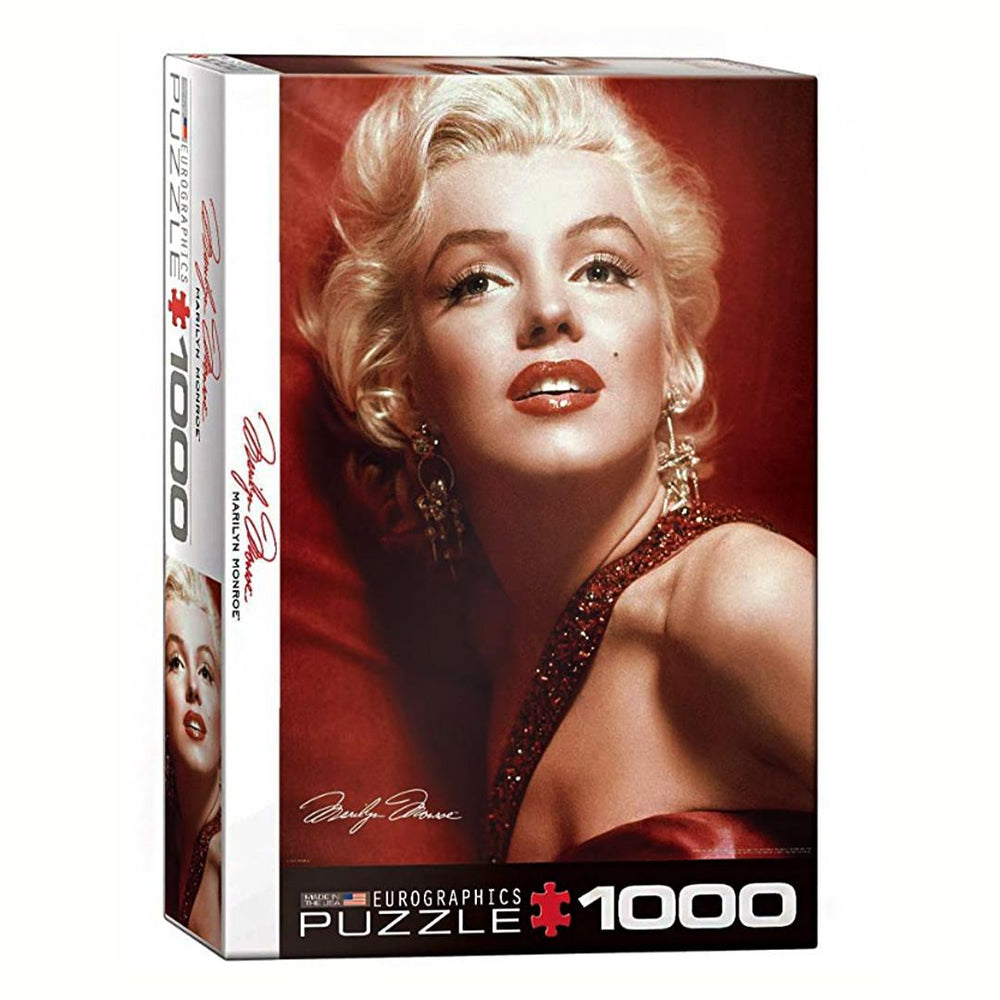 Rompecabezas Marilyn Monroe Red Portrait Sam Shaw 1000 Pz