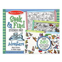 Libro Encuentra Y Pega Stikers - Adventure - 1