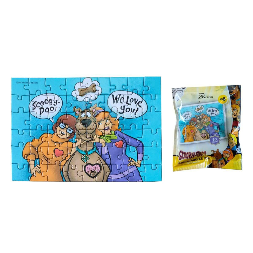 Mini Scooby Doo Rompecabezas De 100 Piezas Kelvin