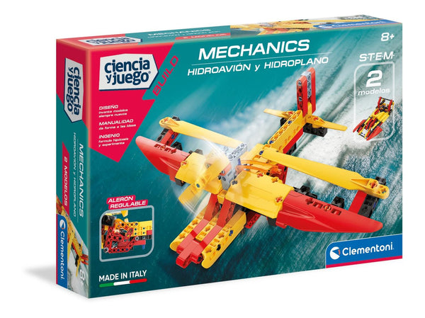 Hidroavion Hidroplano Laboratorio De Mecanica Clementoni