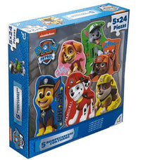 5 Rompecabezas Con Forma Paw Patrol Rompecabezas De Novelty - 1