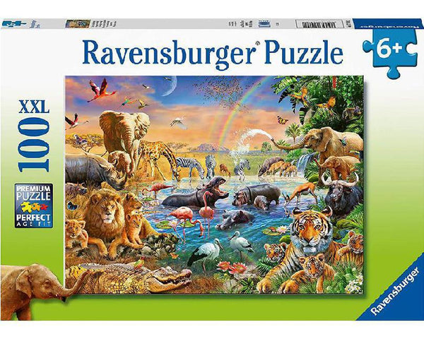 Animales De La Sabana Rompecabezas De 100 Piezas Ravensburger