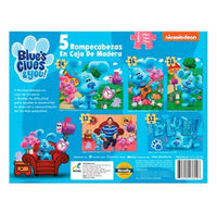 Rompecabezas 5 en 1Pistas de Blue 12, 24 Y 48 Piezas - 4
