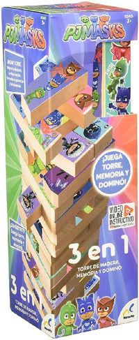 Torre De Madera 3 En 1 Pj Mask - 1