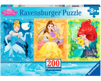 Rompecabezas Panorámico de Princesas de Disney 200 Piezas XXL Ravensburger - 1