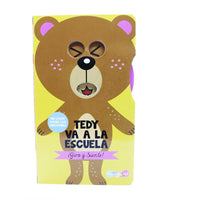 Libro Gira Y Siente-Tedy Va A La Escuela-Emociones Dream Art - 1